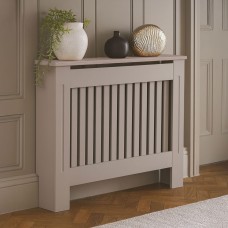Neo Medium Grey Decorative Wooden Radiator Cover